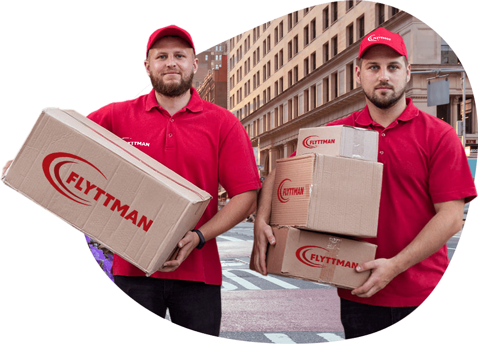 Movers holding boxes